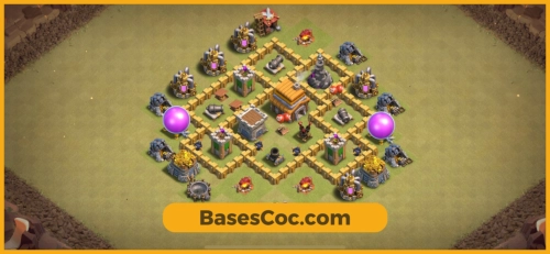 TH5 war Base
