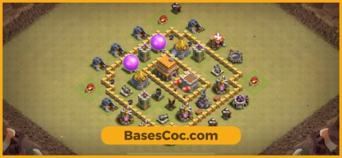 TH5 war Base