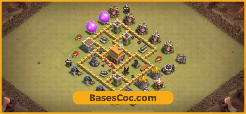 TH5 war Base