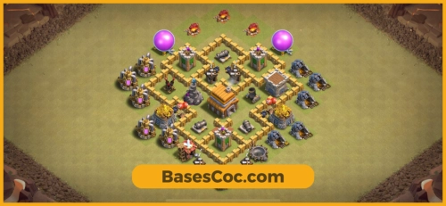 TH5 war Base