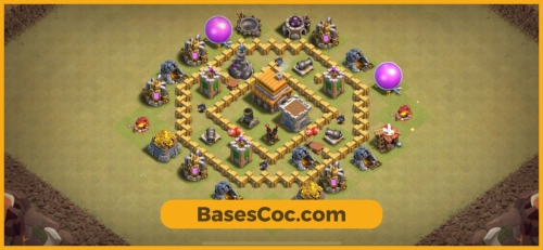 TH5 war Base