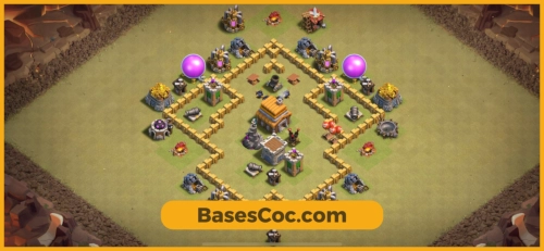 TH5 war Base