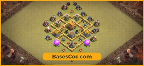 TH5 war Base