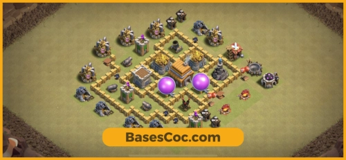 TH5 war Base