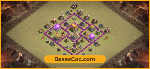 TH6 war Base