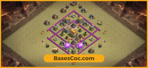 TH6 war Base