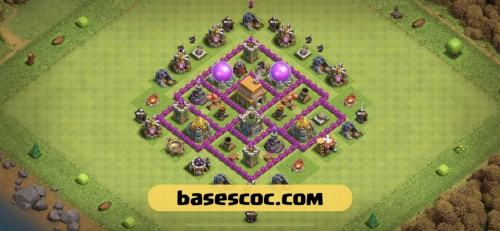 th620005 - trophy base - town hall 6