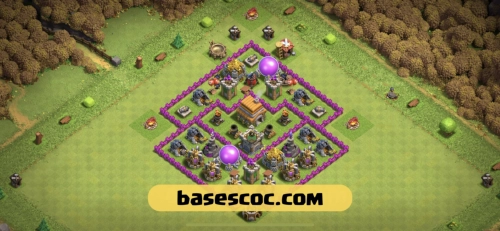th620008 - trophy base - town hall 6