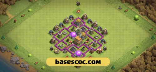 th620009 - trophy base - town hall 6