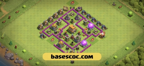 th620024 - trophy base - town hall 6