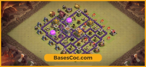 TH7 war Base