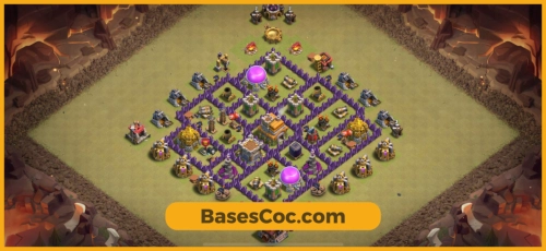 TH7 war Base
