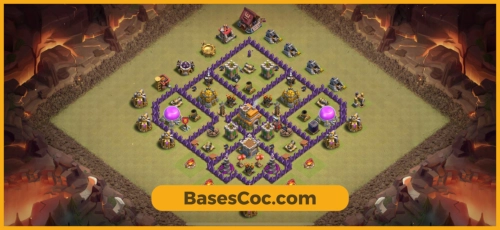 TH7 war Base