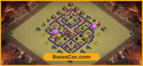 TH7 war Base