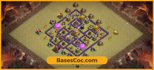 TH7 war Base