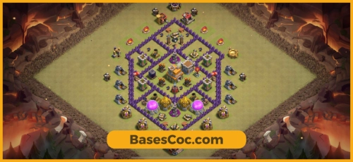 TH7 war Base