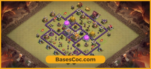 TH7 war Base