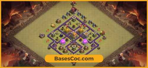 TH7 war Base
