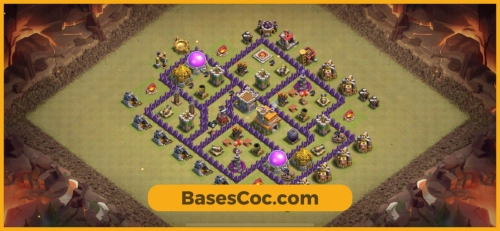 TH7 war Base