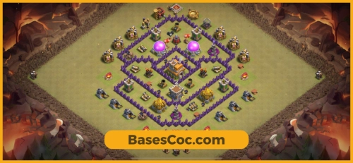 TH7 war Base