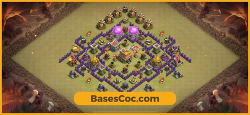 TH7 war Base