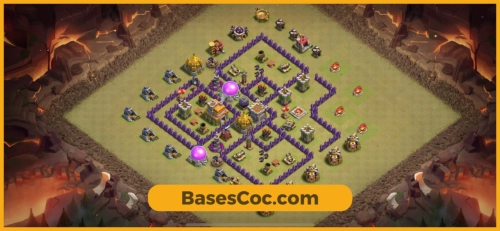 TH7 war Base