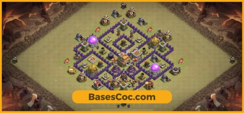 TH7 war Base