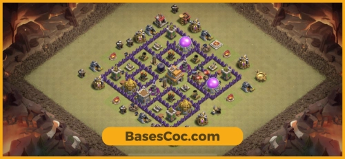 TH7 war Base