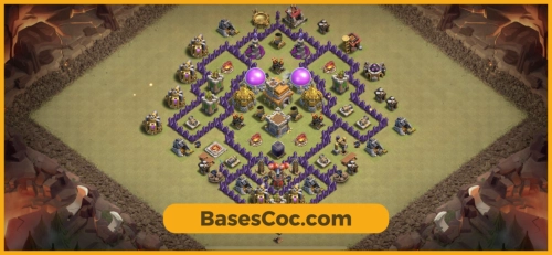 TH7 war Base