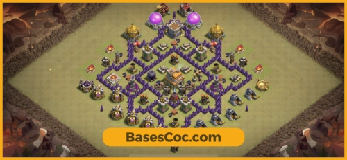 TH7 war Base