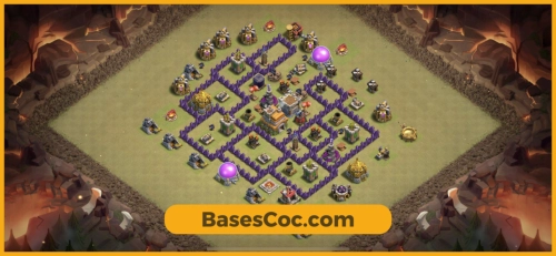 TH7 war Base
