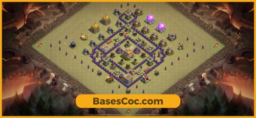 TH7 war Base