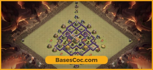 TH7 war Base