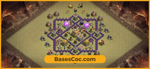 TH7 war Base
