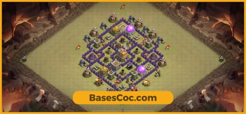 TH7 war Base