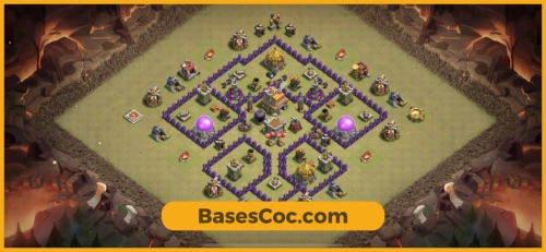 TH7 war Base