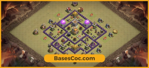 TH7 war Base