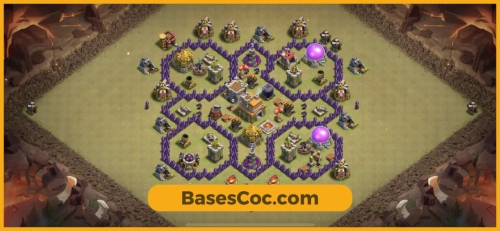 TH7 war Base