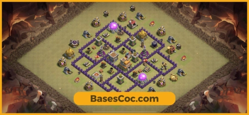 TH7 war Base