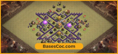 TH7 war Base