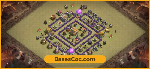 TH7 war Base