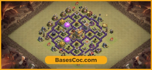 TH7 war Base
