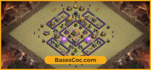 TH7 war Base