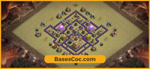 TH7 war Base