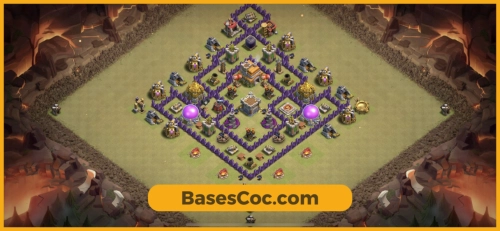 TH7 war Base