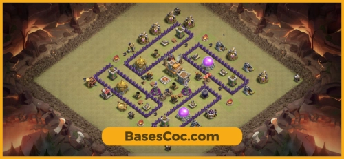 TH7 war Base