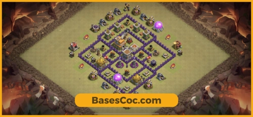 TH7 war Base