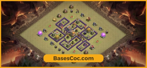 TH7 war Base