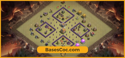 TH7 war Base