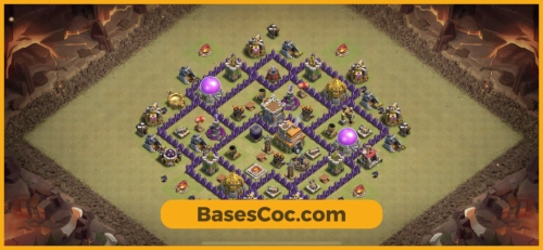 TH7 war Base